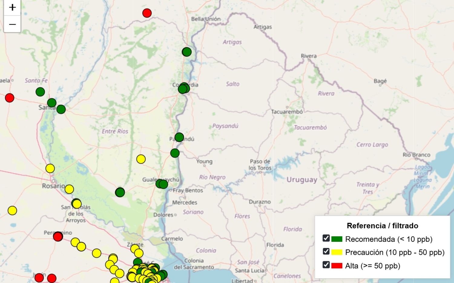 mapa arsénico - 1