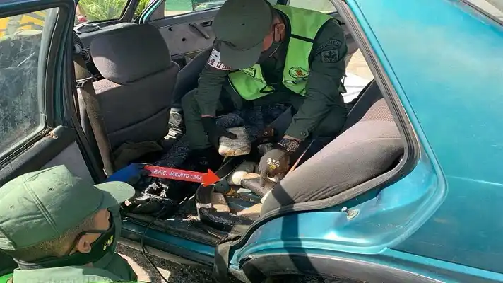 Una adolescente y un hombre fueron detenidos en Lara por transportar droga
