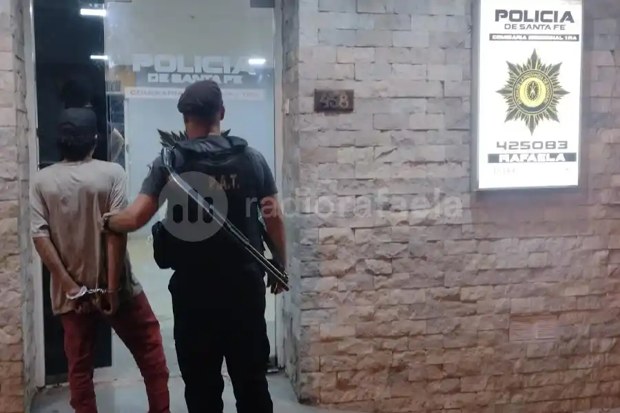 Por las cámaras del Centro de Monitoreo, los vieron robando cables