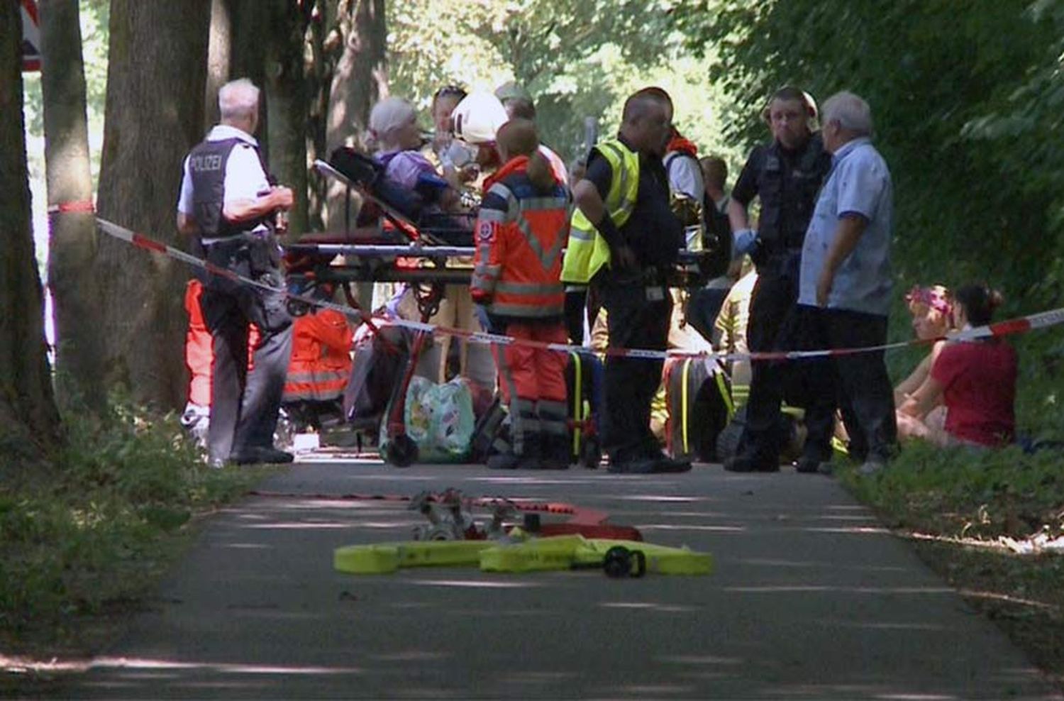 Atentado en Alemania: hay 14 heridos por un ataque con cuchillo en un bus de Lübeck