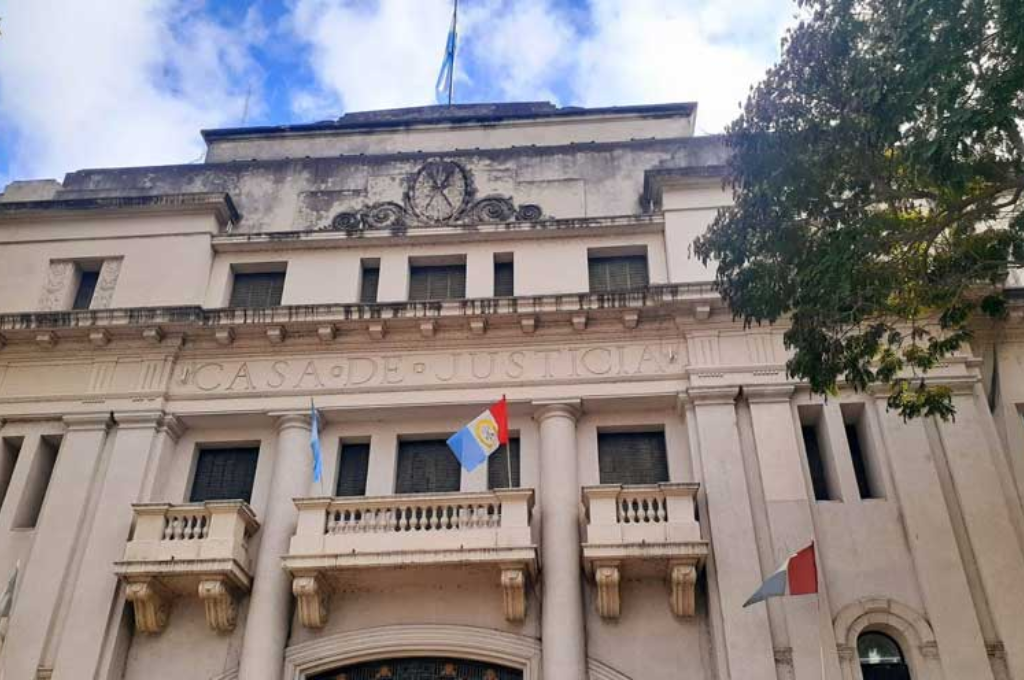 El autor firmó un juicio abreviado