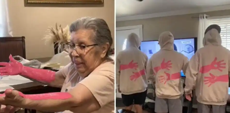 Un abrazo para toda la vida.