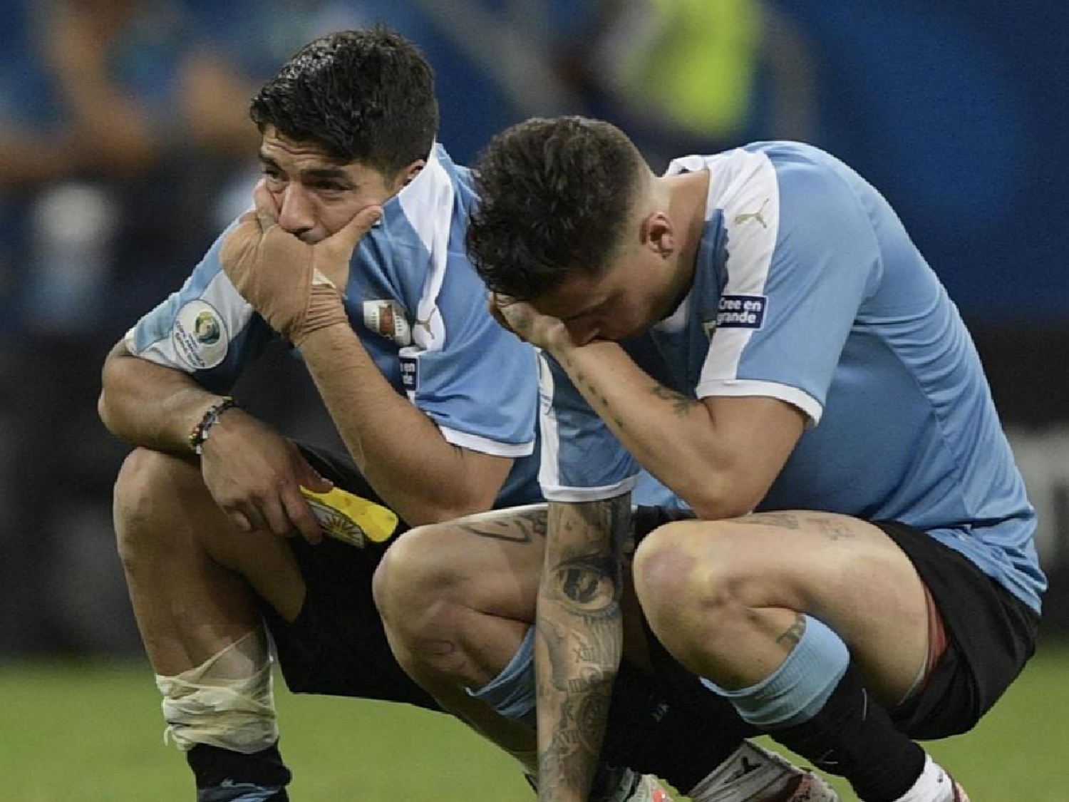 Suárez agradeció el apoyo y seguirá defendiendo la “celeste”