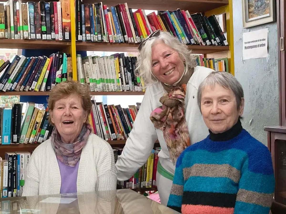 Mirta, Sandra y Analía repasaron la historia de una institución centenaria.