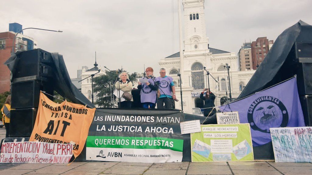 Marcha y homenaje a las víctimas a 10 años de la trágica inundación en La Plata