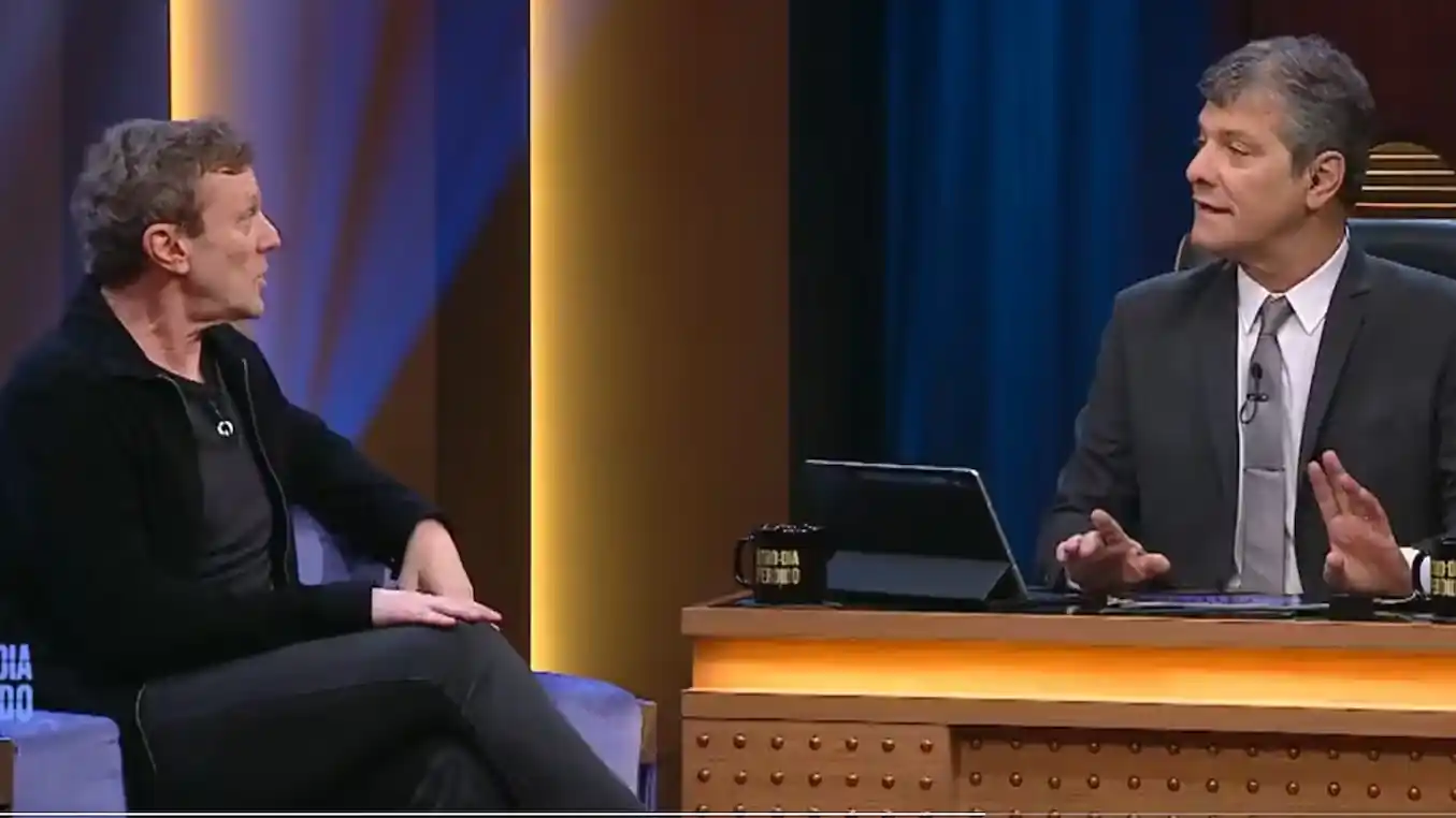 Federico D’Elía en "Otro Día Perdido" con Mario Pergolimi.