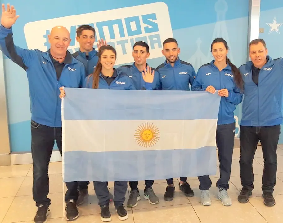 Roumec partió a Europa con la selección de patín carrera