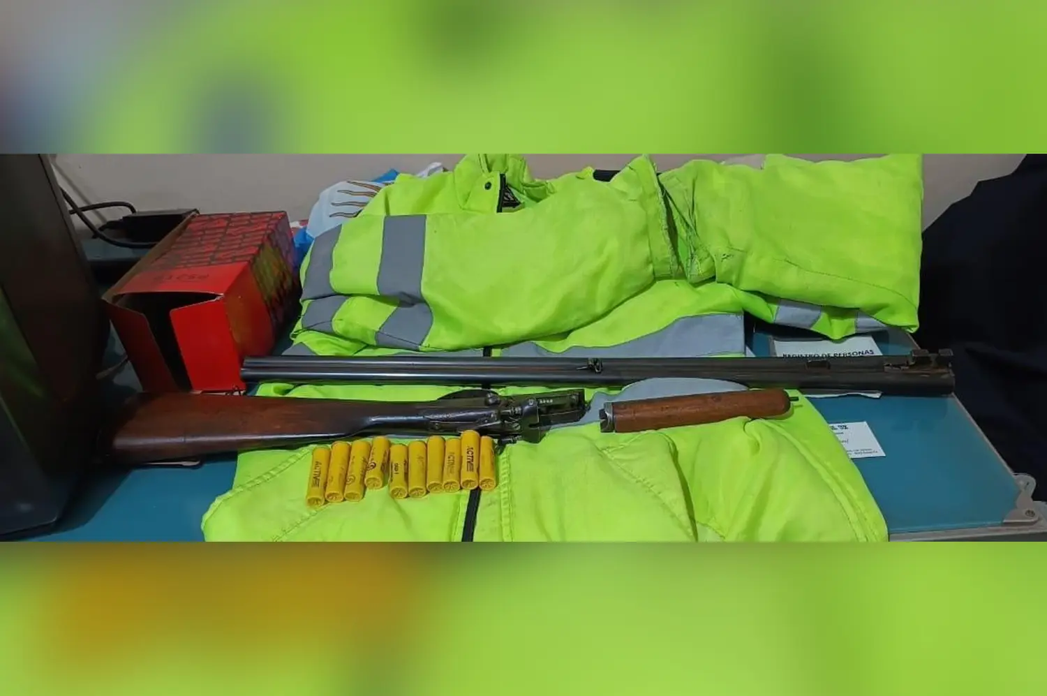 Secuestraron una escopeta a un rafaelino en un control vehicular sobre RP10