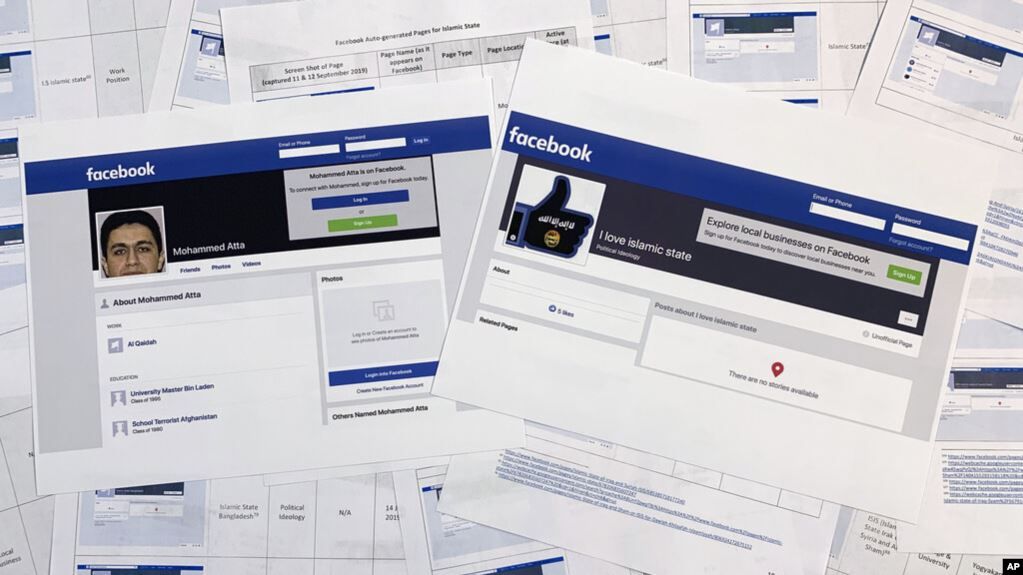 Facebook autogenera páginas para el grupo EI y Al Qaeda