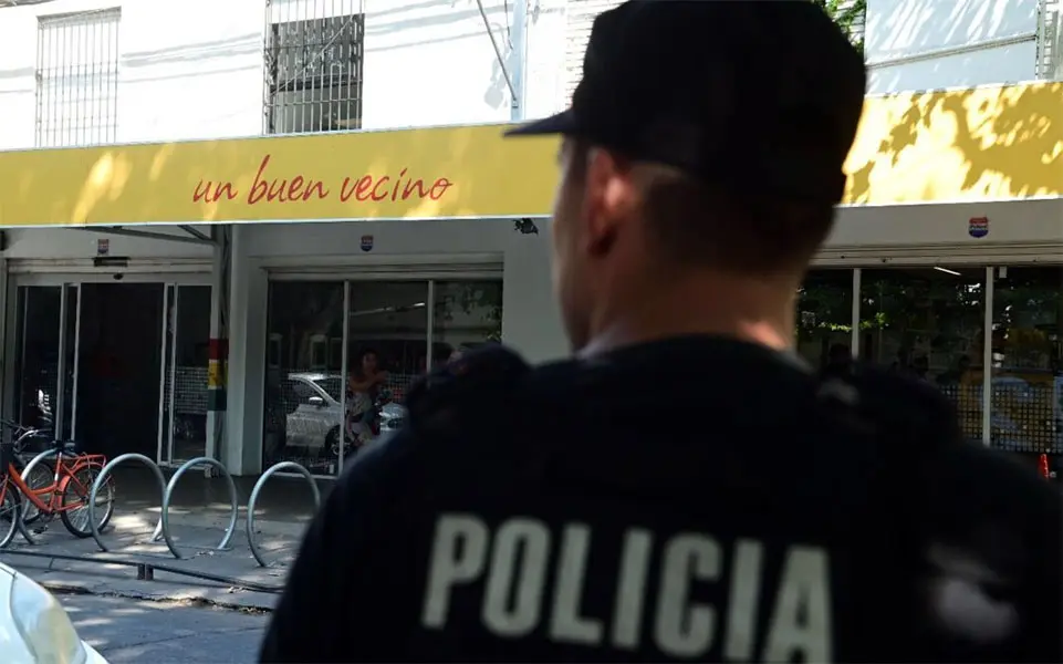 Balearon un supermercado de la familia Rocuzzo