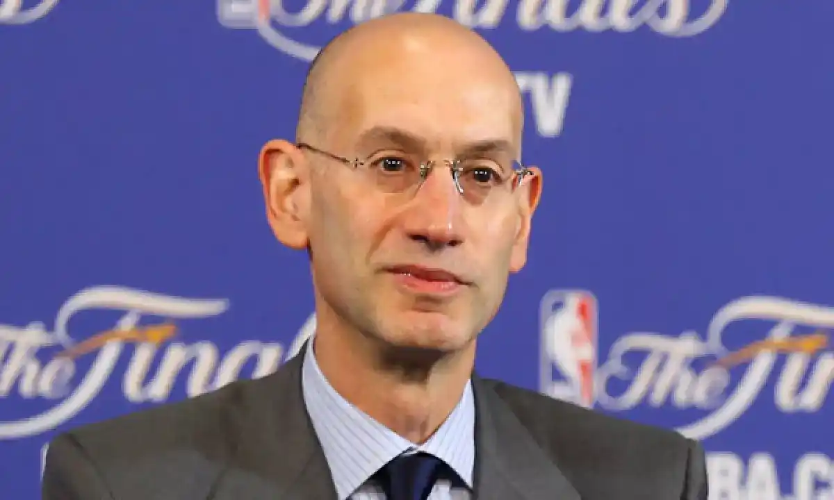 Adam Silver, comisionado de la NBA.