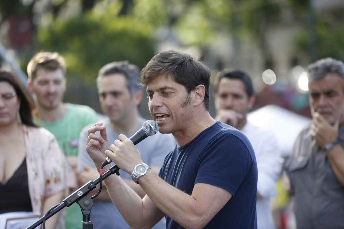 Kicillof: "Quieren un pueblo desmovilizado y sin referentes"