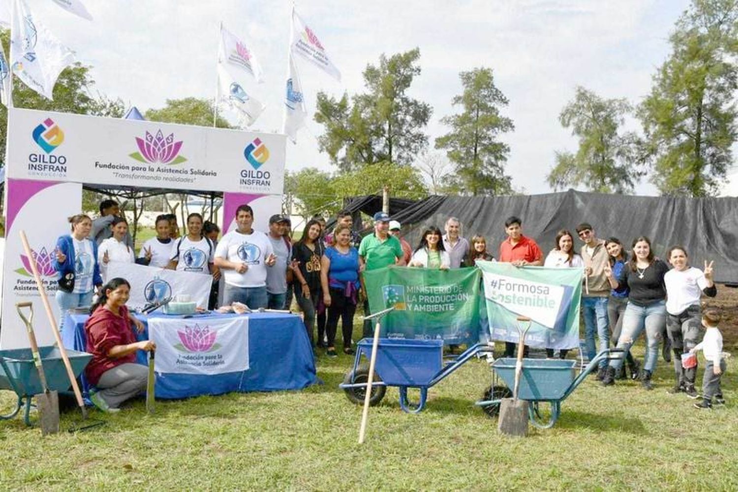 Antenor Gauna: construyen huerta 
y vivero forestal de especies autóctonas