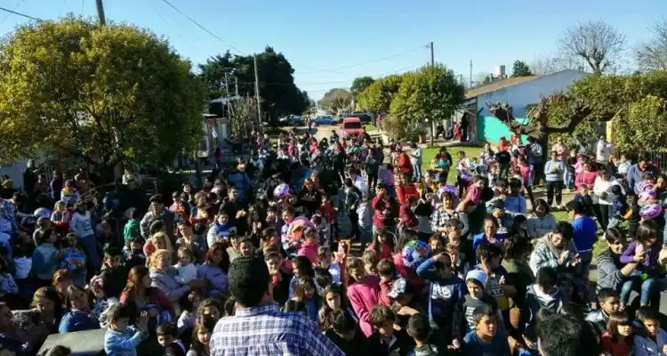 Festejos solidarios por el Día del Niño