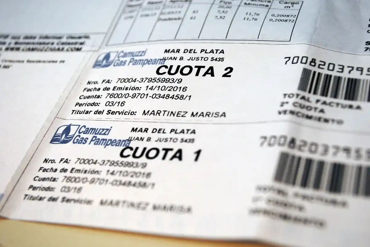 Camuzzi propone aumentos de hasta $200 mensuales