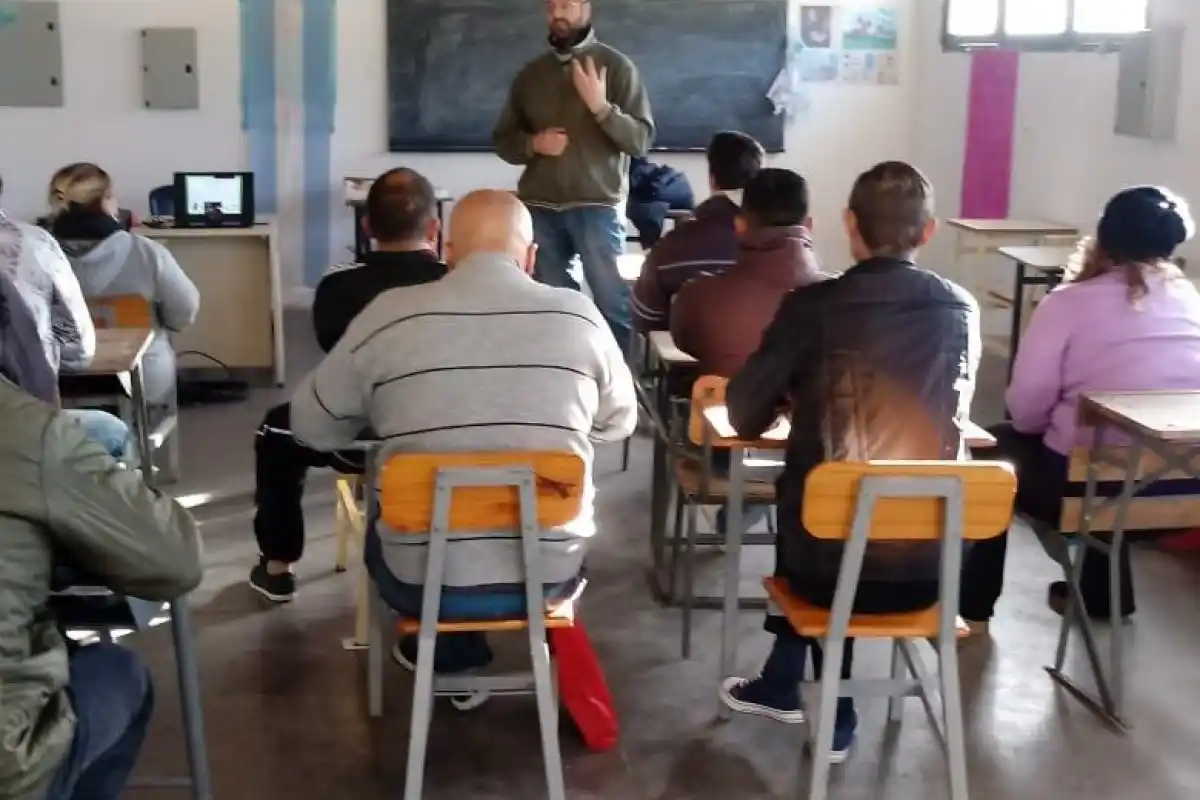 Se realizó una capacitación en la Granja Penal Nº 9