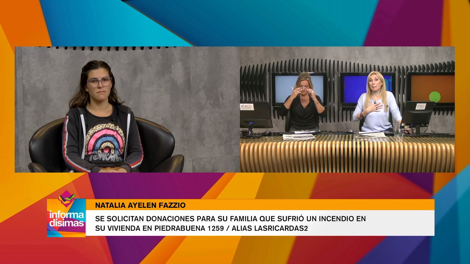 Su hogar se incendió y perdieron todas sus pertenencias