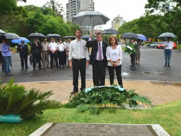 Hubo actos por las batallas de San Lorenzo y Caseros en Paraná 