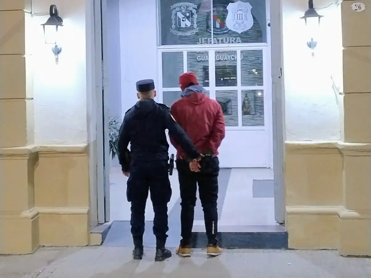 Se robó una batería e intentó escapar de la Policía en contramano