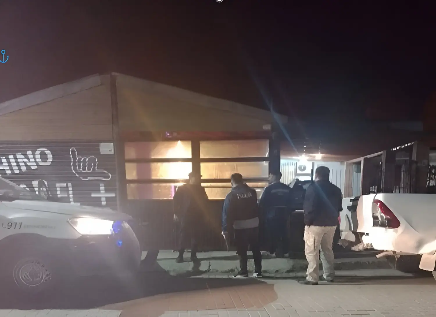 La víctima denunció que el hecho ocurrió dentro del bar El Gauchito y todo es materia de investigación.