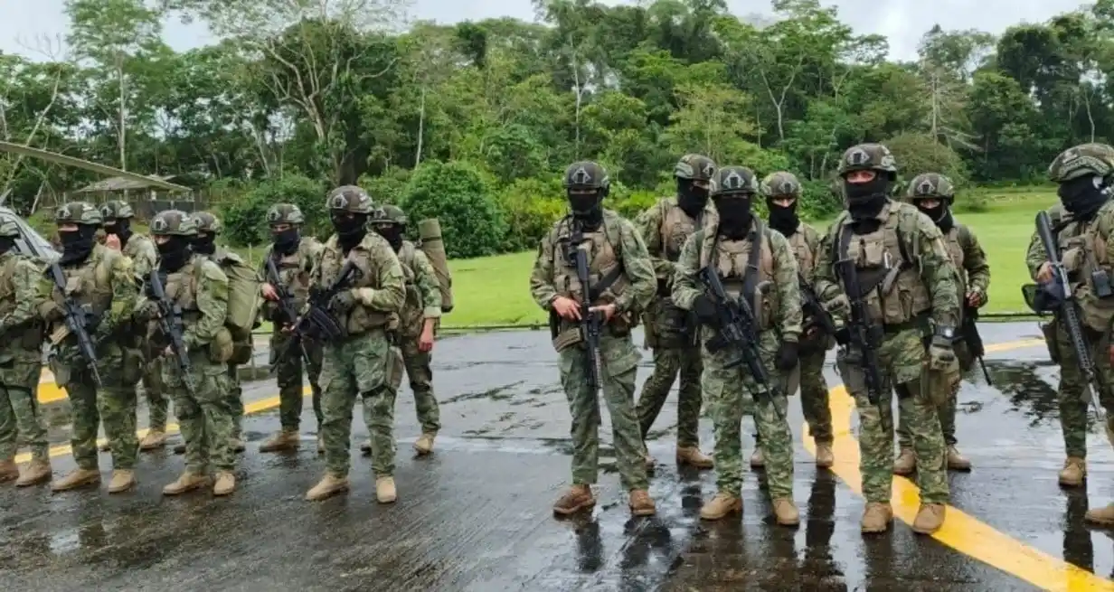Fotos: Ejército Ecuatoriano