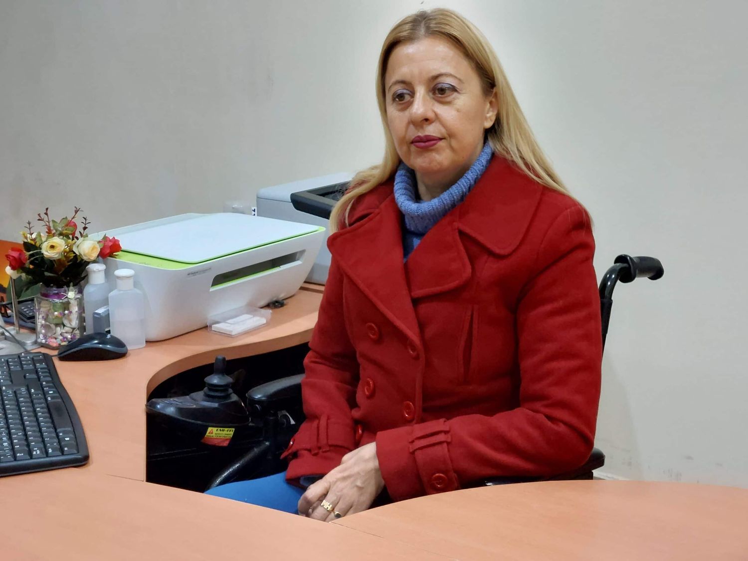 Mariela Hildermann ya está en campaña preelectoral