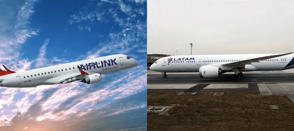 El Acuerdo Interlineal entre LATAM y Airlink refuerza la Conexión Sudamérica-África