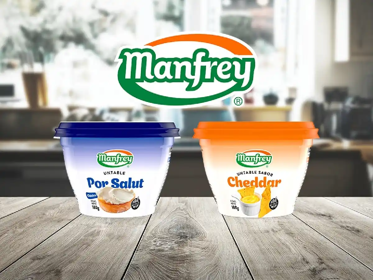  Manfrey presentó sus nuevas variedades de quesos untable 