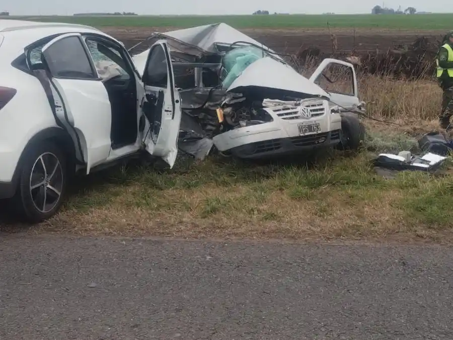 El hecho ocurrió a la altura del kilómetro 5 de la Ruta Provincial 55 en horas de la mañana.