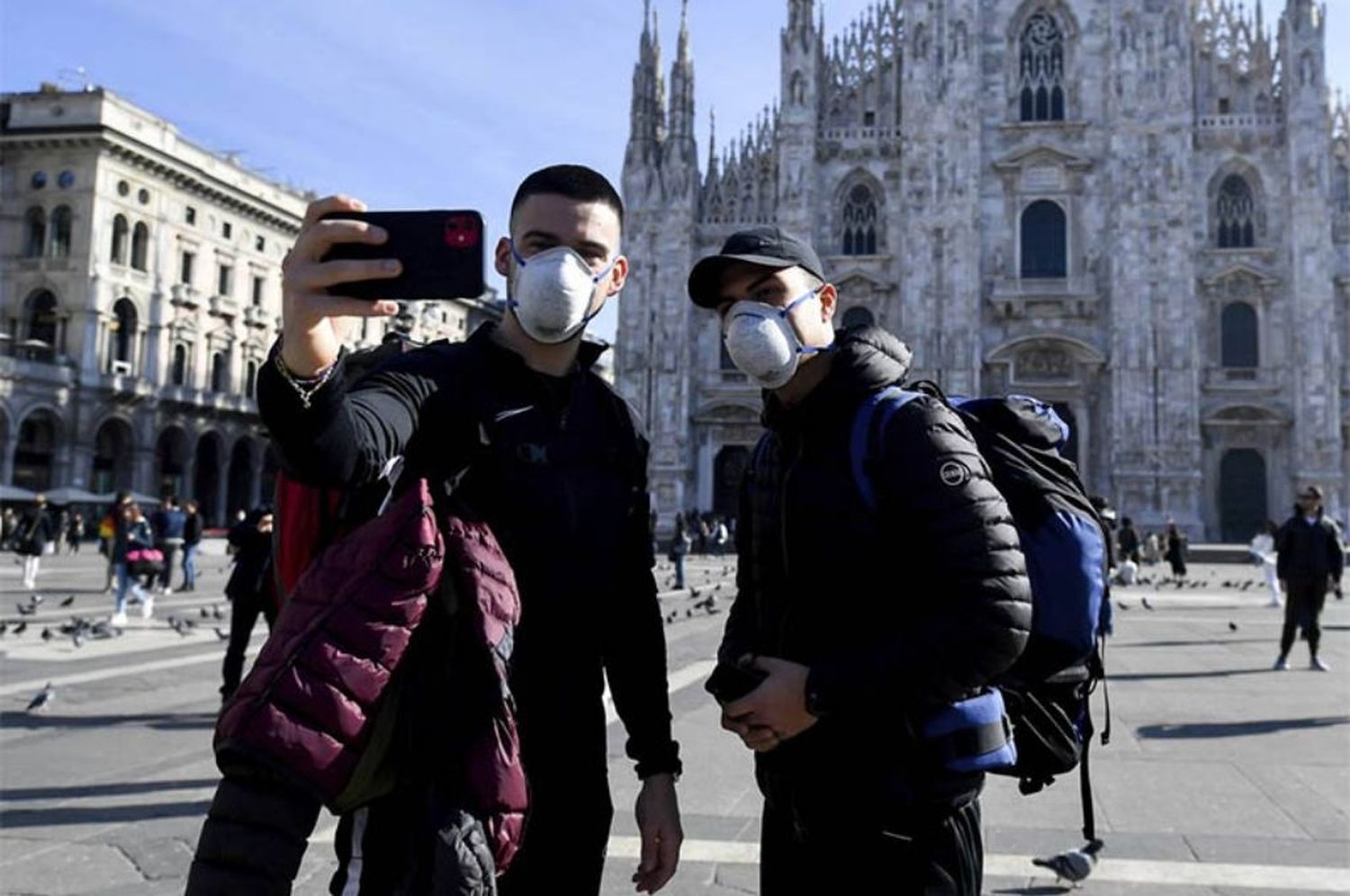 Italia elimina el uso obligatorio del barbijo