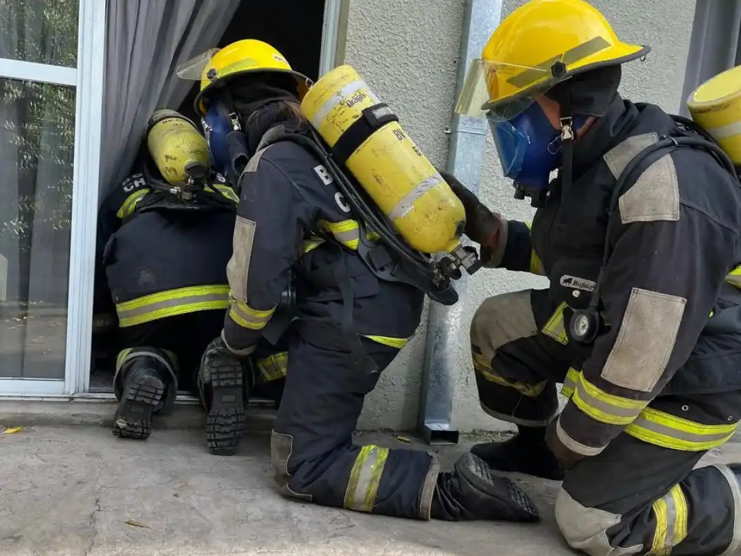 Vocación en marcha: los aspirantes a Bomberos Voluntarios de Chascomús atraviesan su etapa final de formación