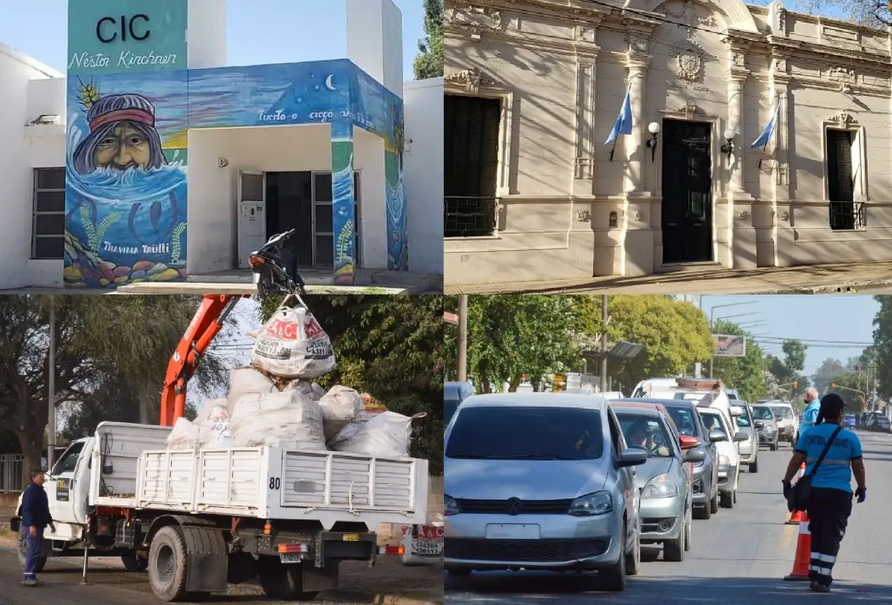 Servicios Municipales para el 31 y el 1ro. de enero