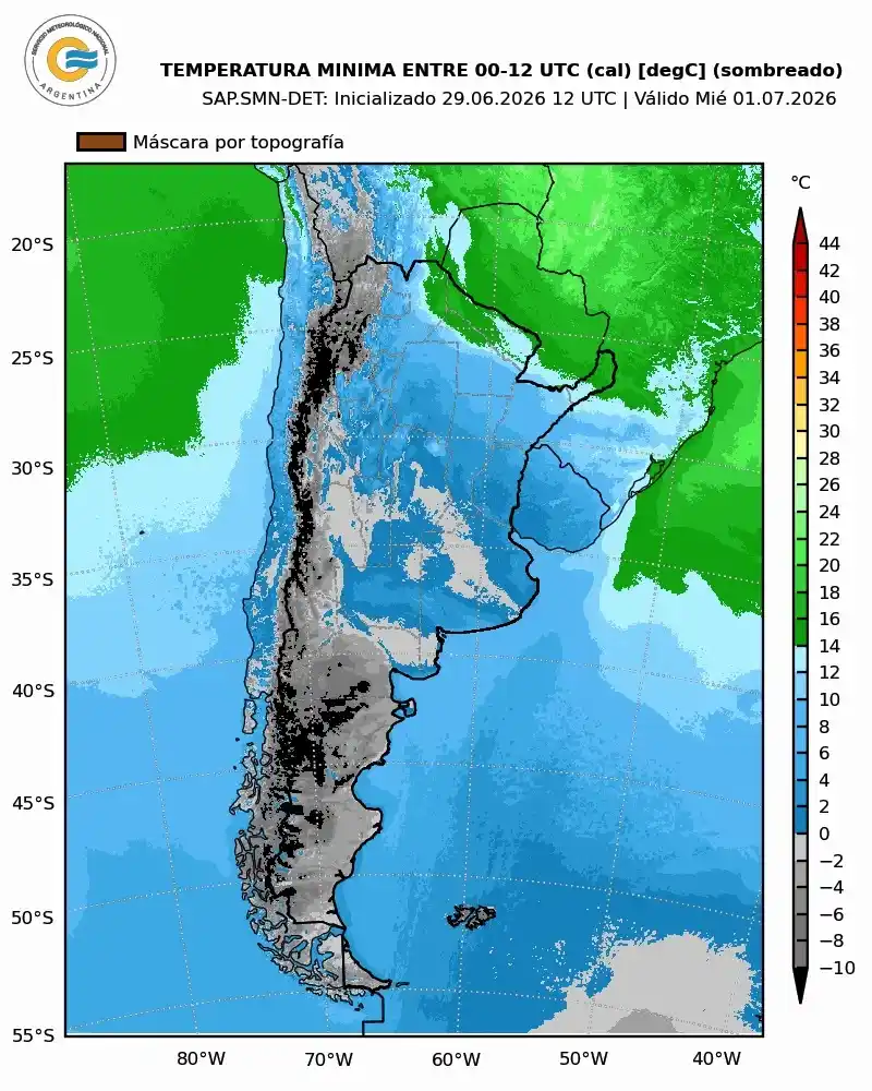 Mapa frío
