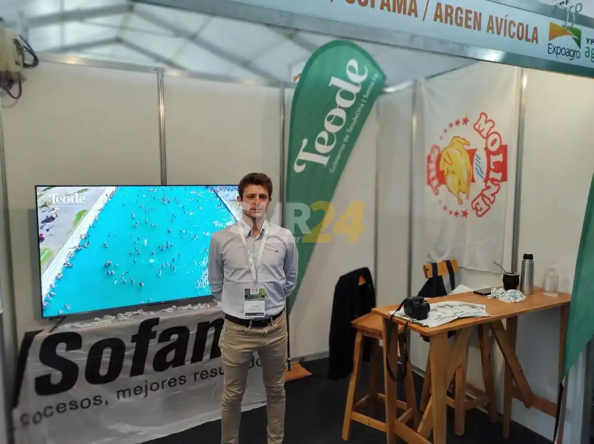 Joaquín Poleri en ExpoAgro: “Este es el motor productivo de la Argentina y Teodelina es parte” 