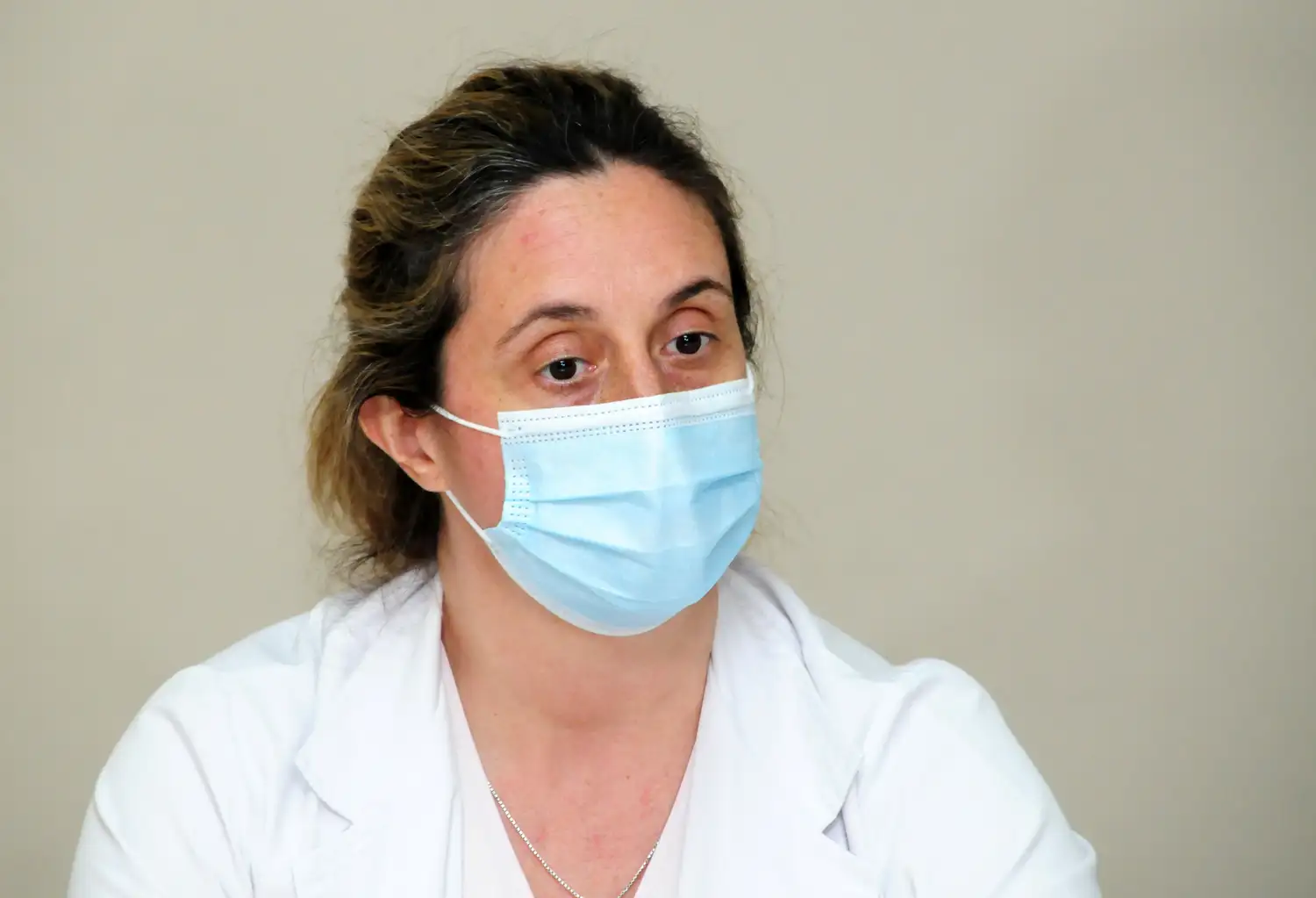 Cecilia Martens, jefa del Servicio de Emergencias Médicas del Hospital