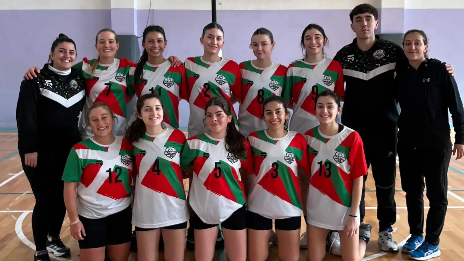 El equipo de Centro Basko que cosechó un importante segundo puesto