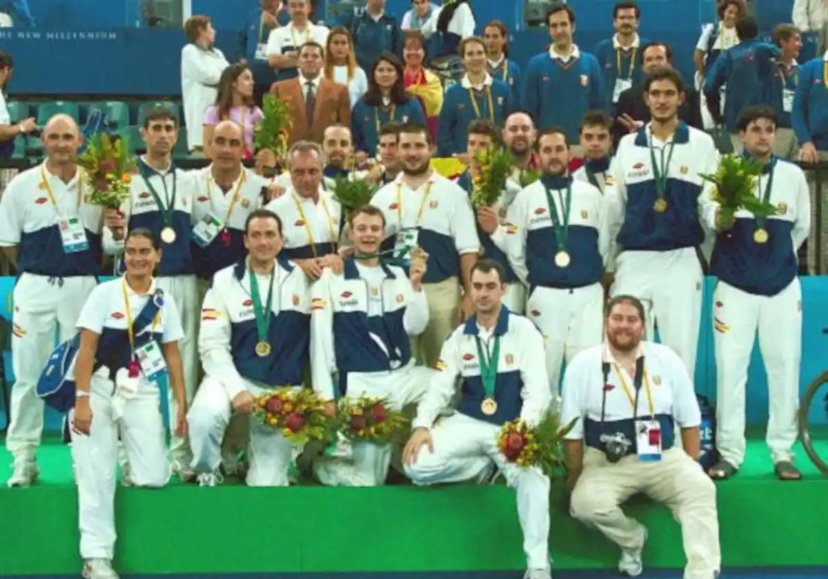 Selección española paralímpica de baloncesto Sidney 2000