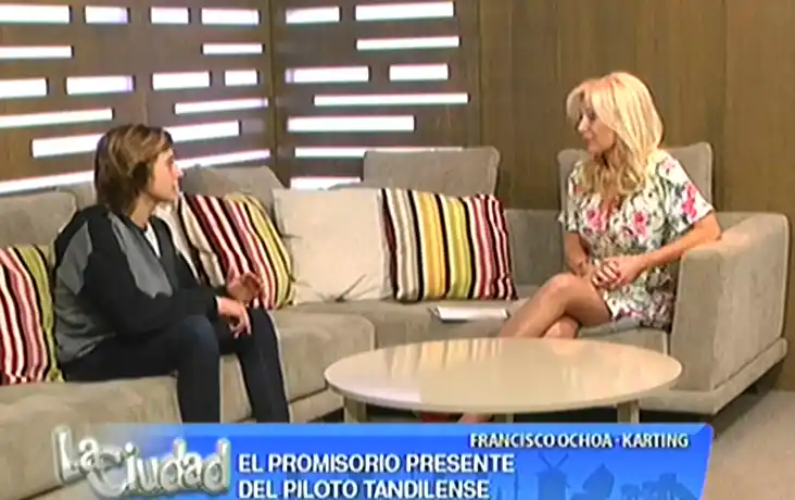 Promisorio presente del piloto Francisco Ochoa