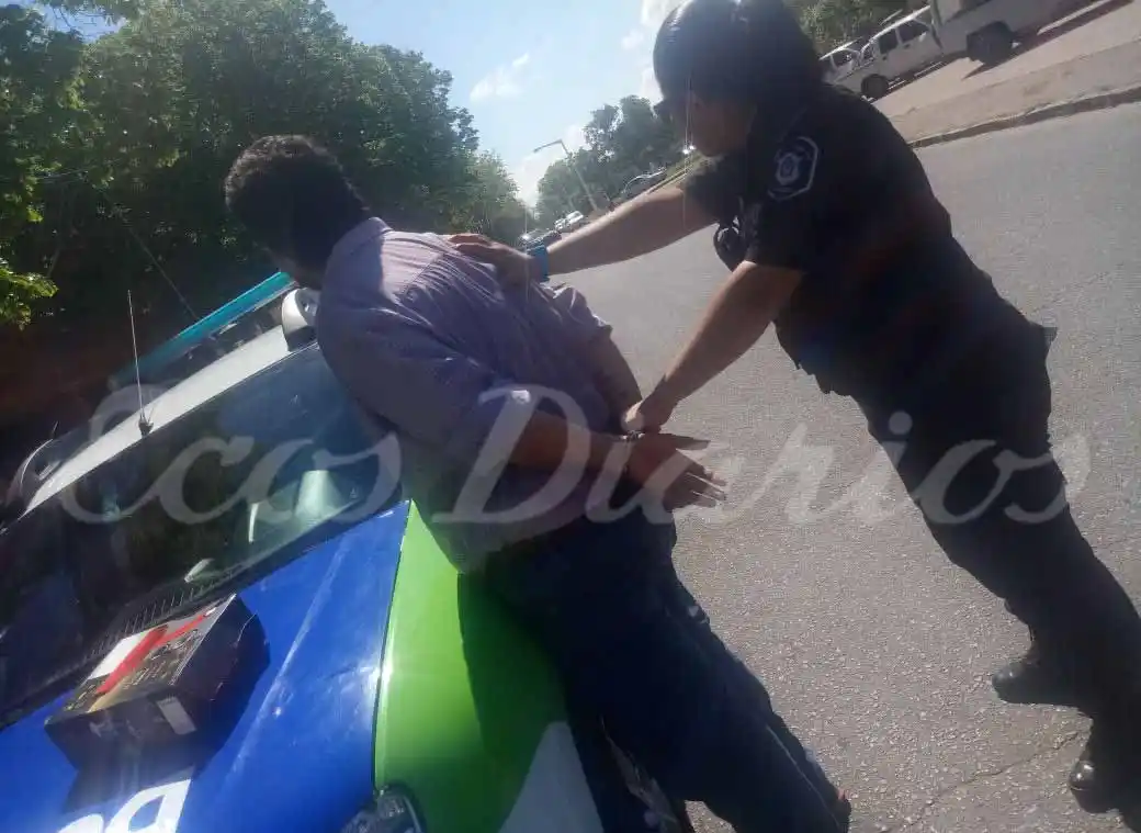 Robó un secador de pelo y fue detenido
