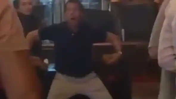 Captura de video del padre de Agostina Páez