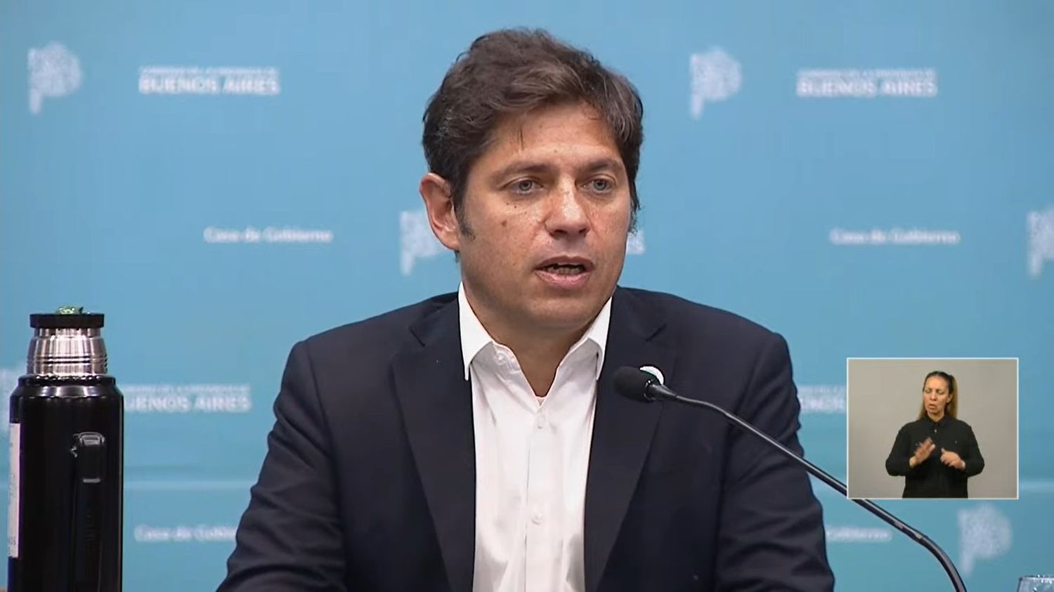 Kicillof no quiso opinar sobre la situación en Venezuela: "hablaron los presidentes, en el caso nuestro somos una provincia".