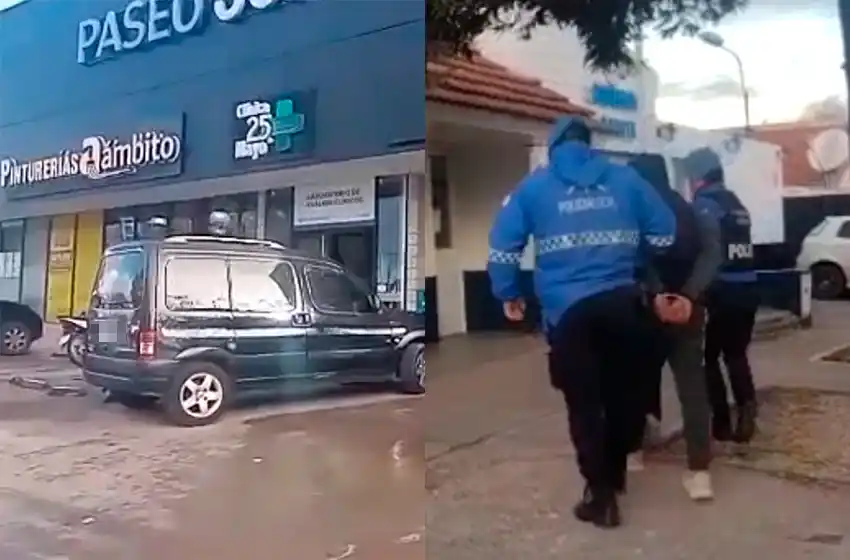 Identifican a dos pungas que robaban en un centro comercial de la zona sur