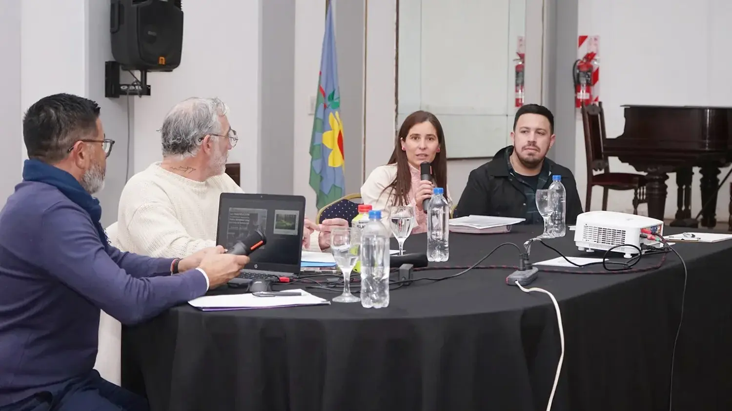 Conceptos. De Mariela Maceiro, durante la jornada de reflexión