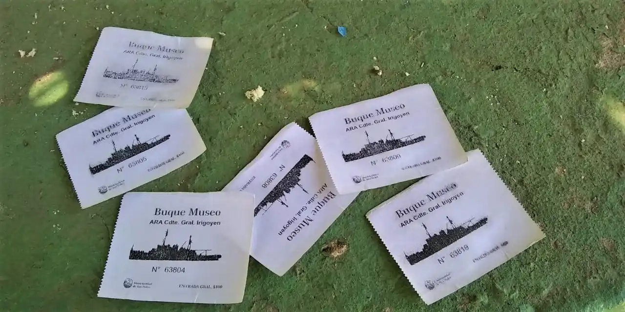 Buque museo: sospechan que hay talonarios de tickets falsos que explican la baja recaudación