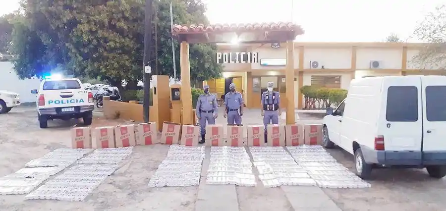 La Policía secuestró 9 cajas de cigarrillos 
con un avalúo cercano al 1.000.000 de pesos
