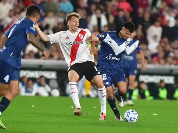 River buscará terminar segundo de la zona B cuando reciba a Vélez esta noche en el Más Monumental