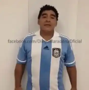 Diego a lo Diego: "No hay Photoshop, el que no me cree que la chupe" 