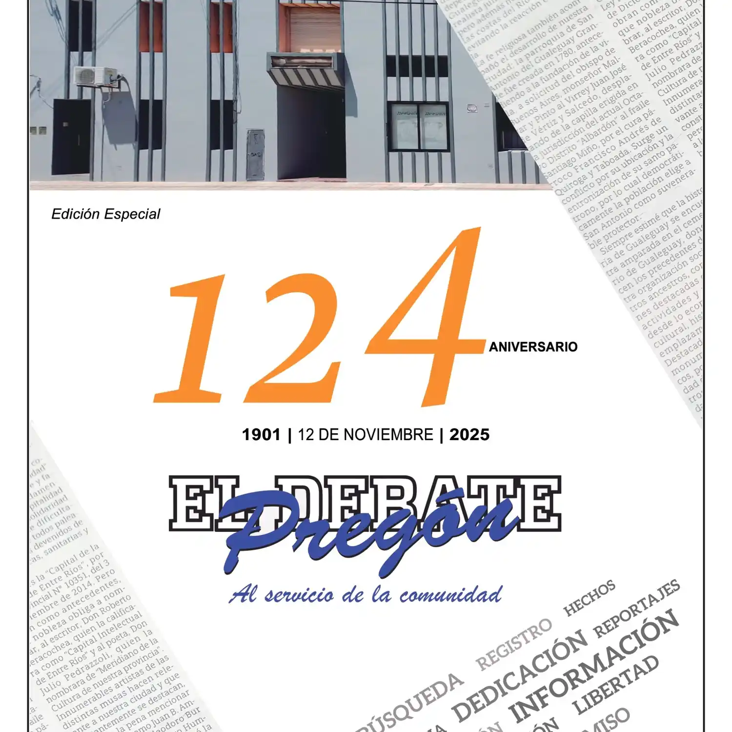 Suplemento aniversario de nuestros 124 años