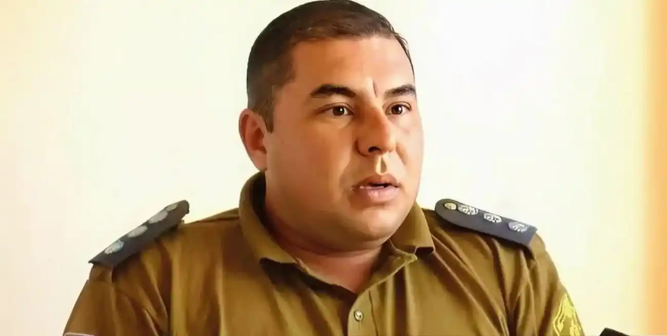 Comisario Walter Maciel.