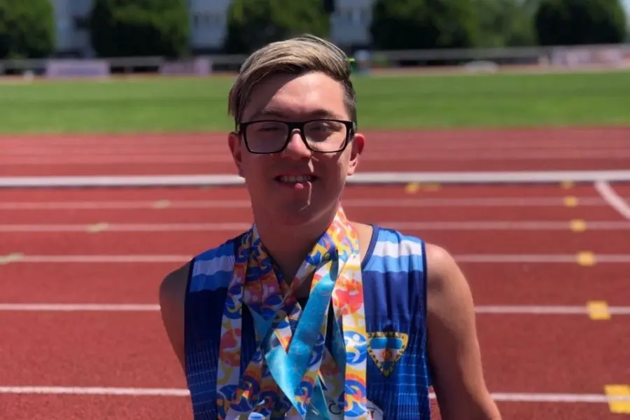 Tobías Mario, el argentino que ganó seis medallas en el Mundial de Atletismo para deportistas con Síndrome de Down